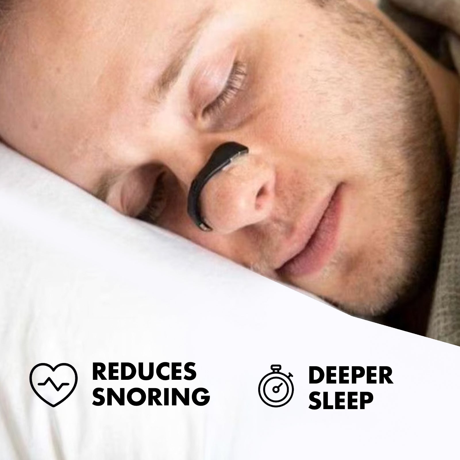 Nose Clip - for easy breathing | Skin color