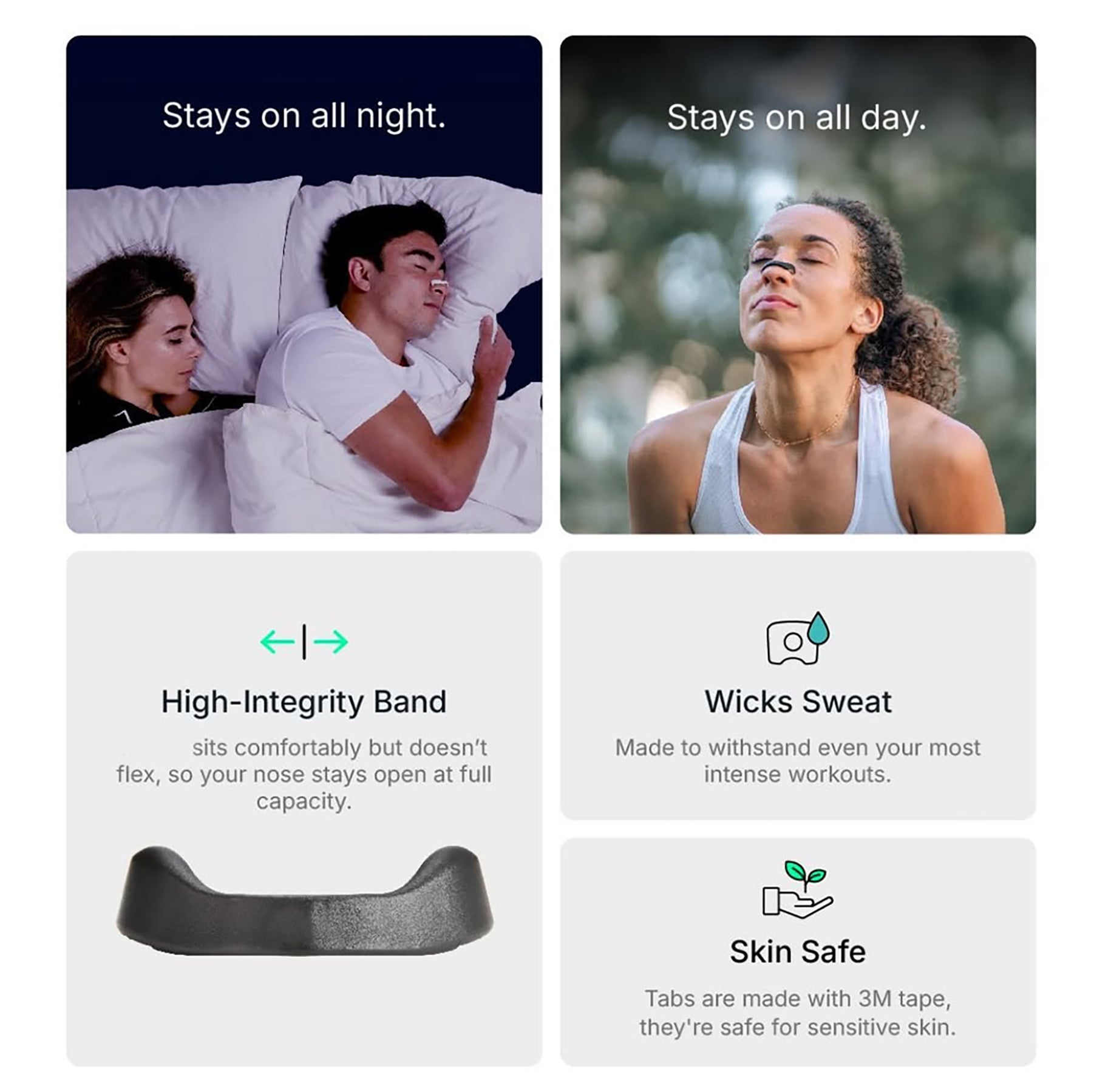 Nose Clip - for easy breathing | Skin color