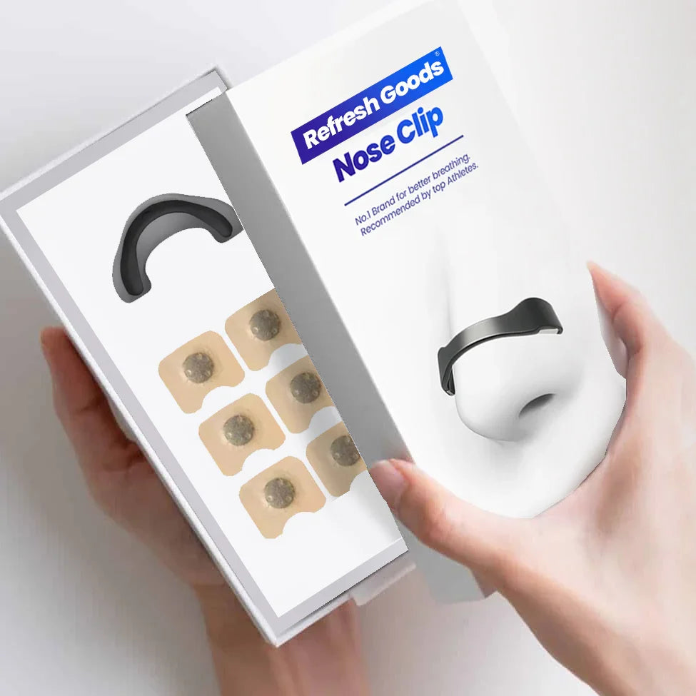 Clemă nazală magnetică pentru respirație liberă