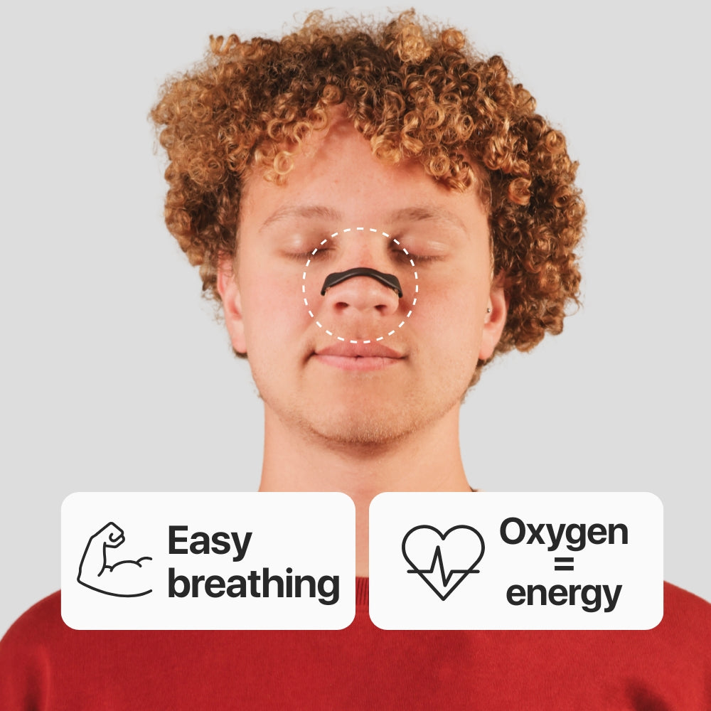 Nose Clip Pro - for easy breathing .
