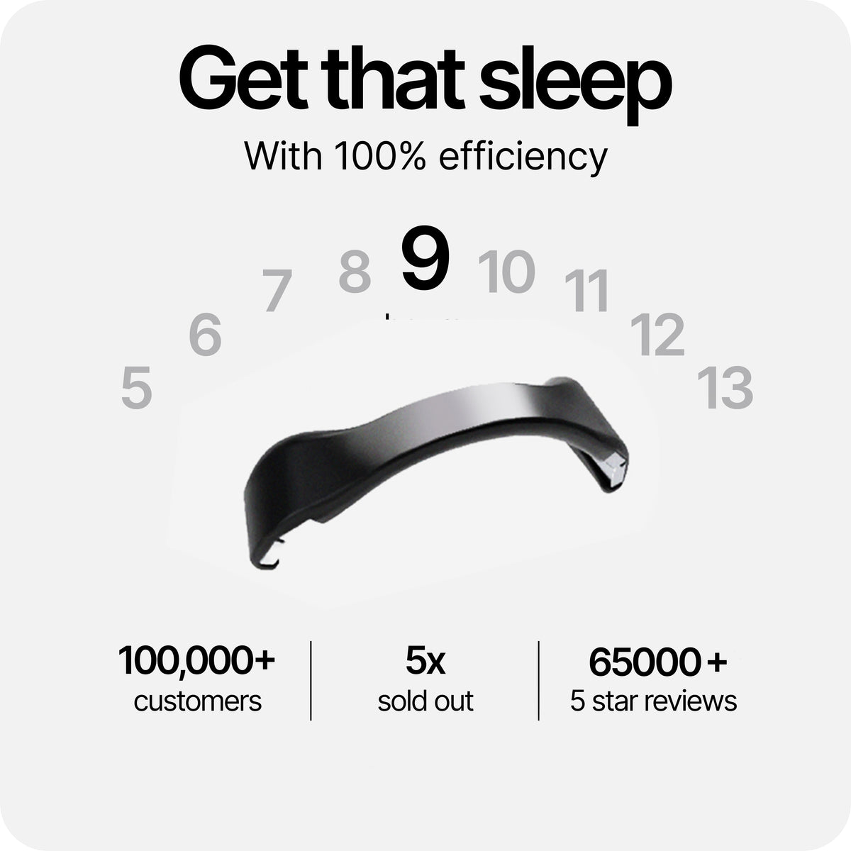 Nose Clip Pro - for easy breathing | Black