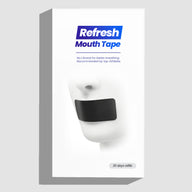Refresh Mouth Tape: Sleep Deeper, Snore Less.