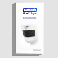 Refresh Mouth Tape: Sleep Deeper, Snore Less.