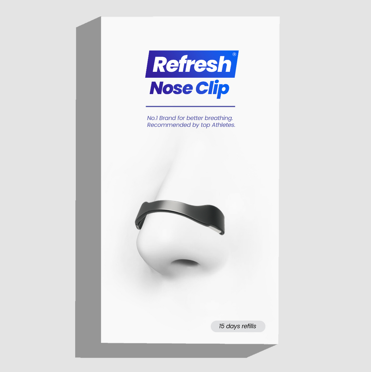 Nose Clip Pro - for easy breathing | Black