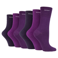 Diabetic Socks | Pink/Purple