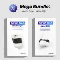 Bundle Mouth Tape + Nose clip